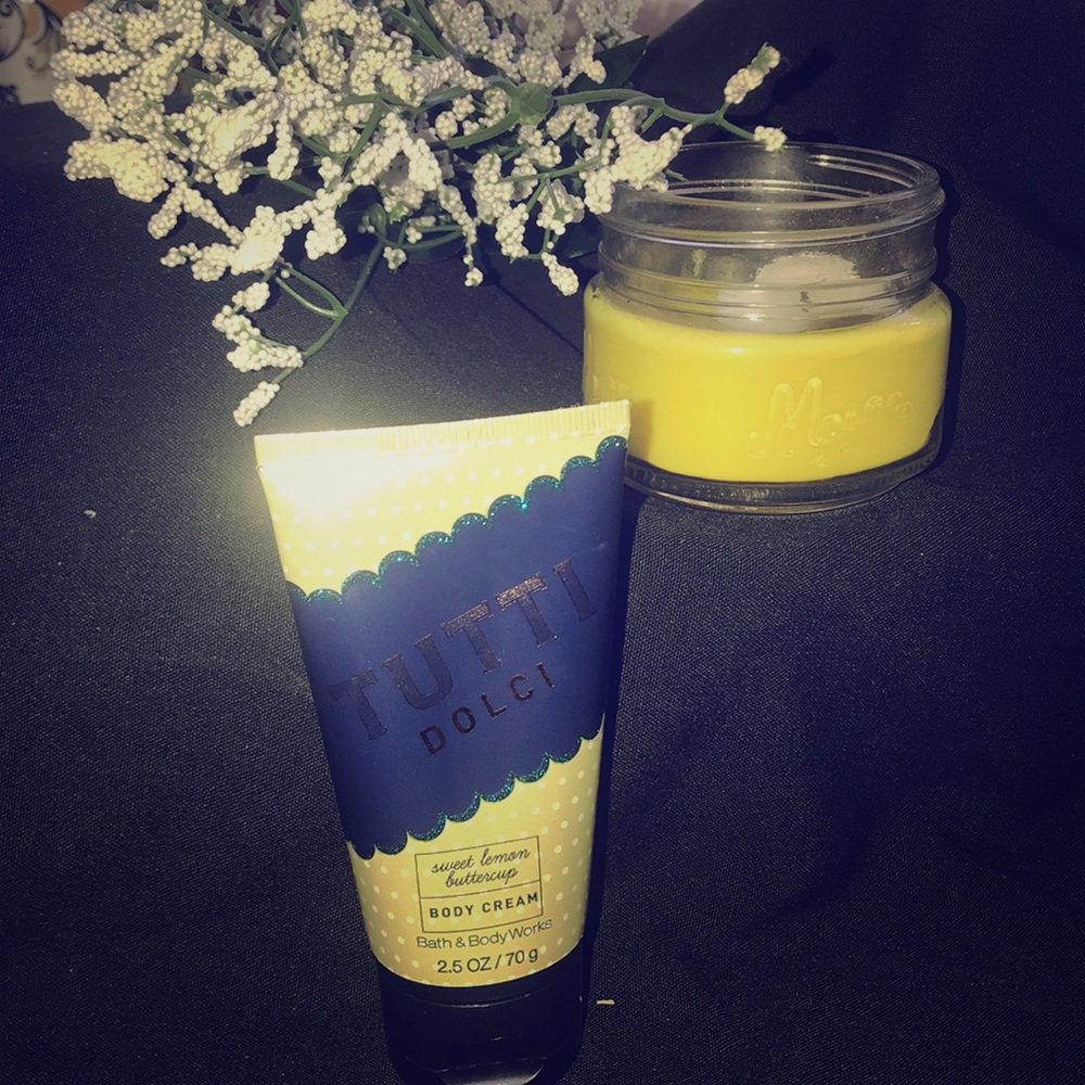 Bath & Body Works “Tutti Dolci” sweet lemon cream